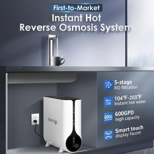 Waterdrop K6 Reverse Osmosis Instant Hot Water Dispenser System - Sauna Sanctuary