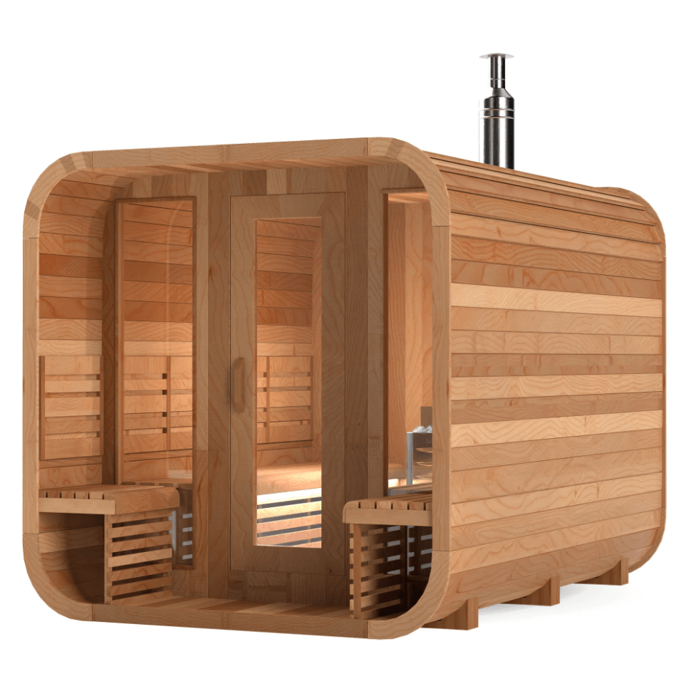 Calore Health and Wellness Black Cedar Sauna Cabin - Sauna Sanctuary