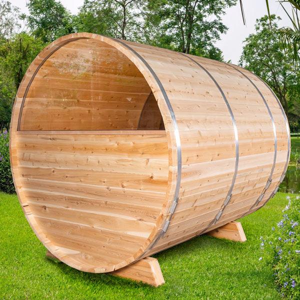 Dundalk LeisureCraft CT Serenity MP Electric Sauna Barrel - Sauna Sanctuary