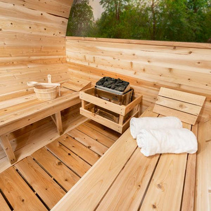 Dundalk LeisureCraft CT Serenity MP Electric Sauna Barrel - Sauna Sanctuary