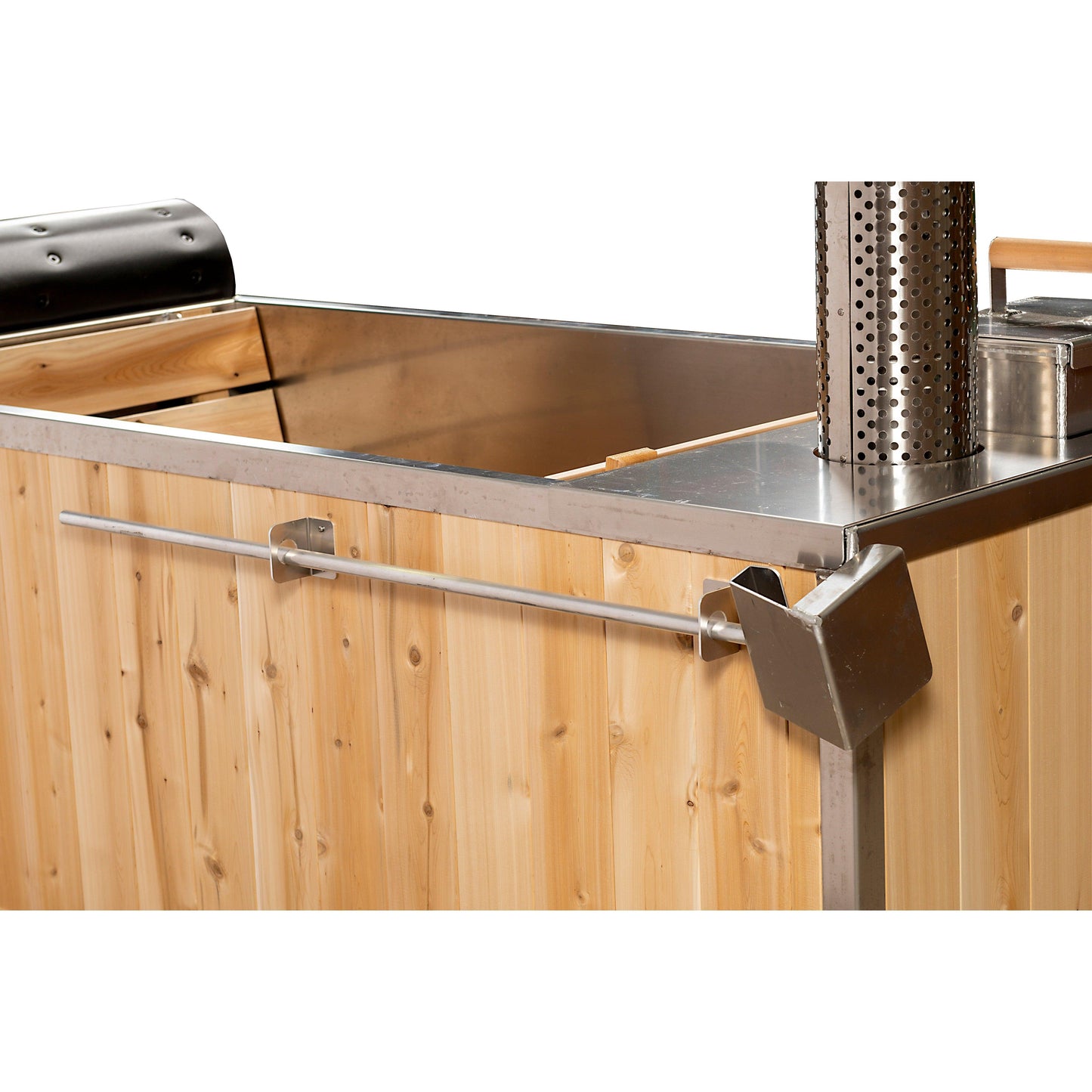 Dundalk LeisureCraft Canadian Timber Starlight Wood Burning Hot Tub - Sauna Sanctuary