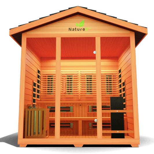 Nature 9 Plus Outdoor Sauna - Sauna Sanctuary