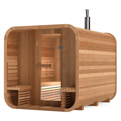 Calore Health and Wellness Black Cedar Sauna Cabin - Sauna Sanctuary