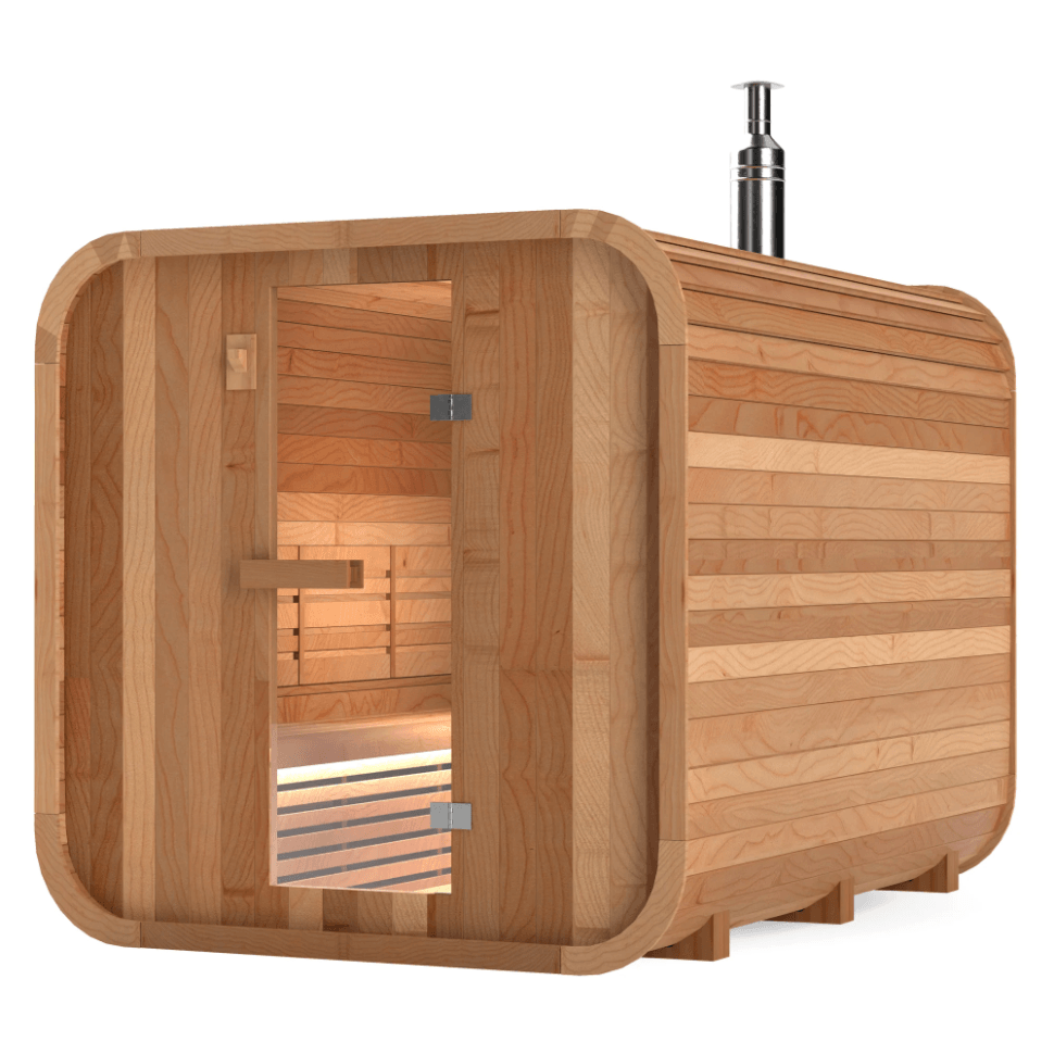 Calore Health and Wellness Black Cedar Sauna Cabin - Sauna Sanctuary