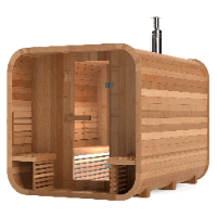 Calore Health and Wellness Black Cedar Sauna Cabin - Sauna Sanctuary