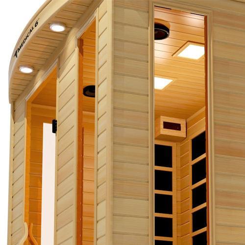 Medical 6 Ultra Full Spectrum Infrared Sauna - Sauna Sanctuary